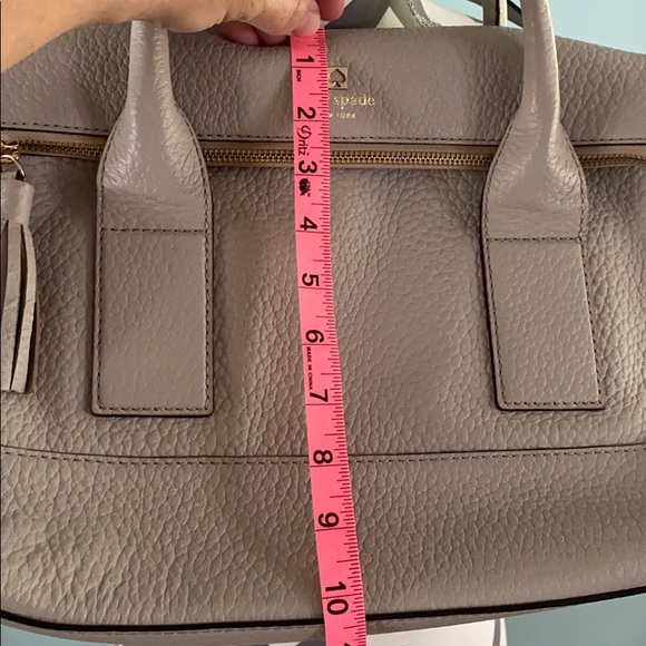 Kate Spade Taupe Double Handle/Crossbody Strap - Picture 10 of 12
